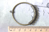 Antique Bronze Round Chandelier Earring Pendants Set of 10 A7968