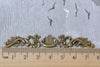 Antique Brass Fancy Floral Stamping Embellishments Set of 20  A7981