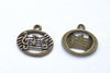 20 pcs Music Note Charms Antique Bronze Treble Clef Pendants A8007