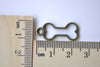 Antique Bronze Outlined Dog Bone Pet Ornament Charms Set of 20 A8013
