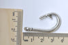 Antique Silver Fish Hook Charms Fishing Hook Pendants  Set of 10 A8029