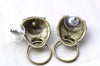 Lion Head Ear Stud Door Knocker Earring Posts Set of 10 A8035