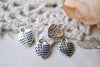 20 pcs Antique Silver Small Heart Charms 10x12mm A8057