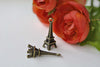 Eiffel Tower Charms Antique Bronze 3D Thick Pendants Set of 20 A8094