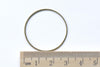 Large Brass Seamless Rings Antique Bronze 30mm  Set of 20 A8130