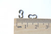 Antique Bronze 8 Shaped Chain Cord Clasps Set of 100 A8162