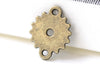 20 pcs Small Gear Connectors Antique Bronze Watch Movement A8169