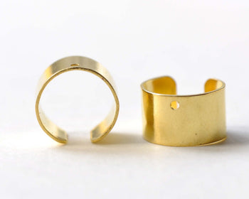 Gold Ear Cuff Nonpierced Earring Cuff 10mm Set of 20 A8164