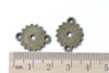 20 pcs Small Gear Connectors Antique Bronze Watch Movement A8169