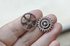 Bulk Gear Mechanical Watch Antique Silver Charms Mixed Style A8223