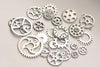 Bulk Gear Mechanical Watch Antique Silver Charms Mixed Style A8223