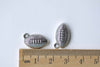 Antique Silver American Football Charms Set of 20 A8243