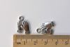 Antique Silver Mitten Gloves Charms Set of 20 Pairs A8255