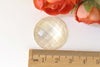 10 pcs Plastic Resin Dome Faceted Round Cameo Cabochon