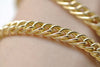 16ft (5m) KC Rose Gold Aluminum Double Curb Unsoldered Chain  A8319