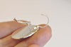 Silver French Earwire Earring Base Setting Set of 10