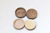 Round Wooden Pendant Tray Blank Setting 20mm Cabochon Set of 10
